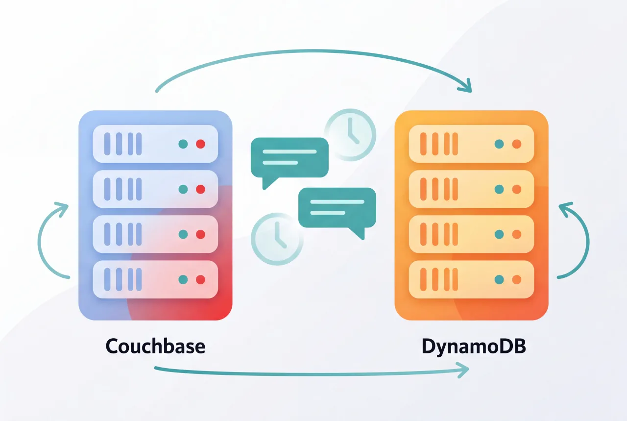 Featured image for Couchbase vs DynamoDB costs for WhatsApp chatbot session state
