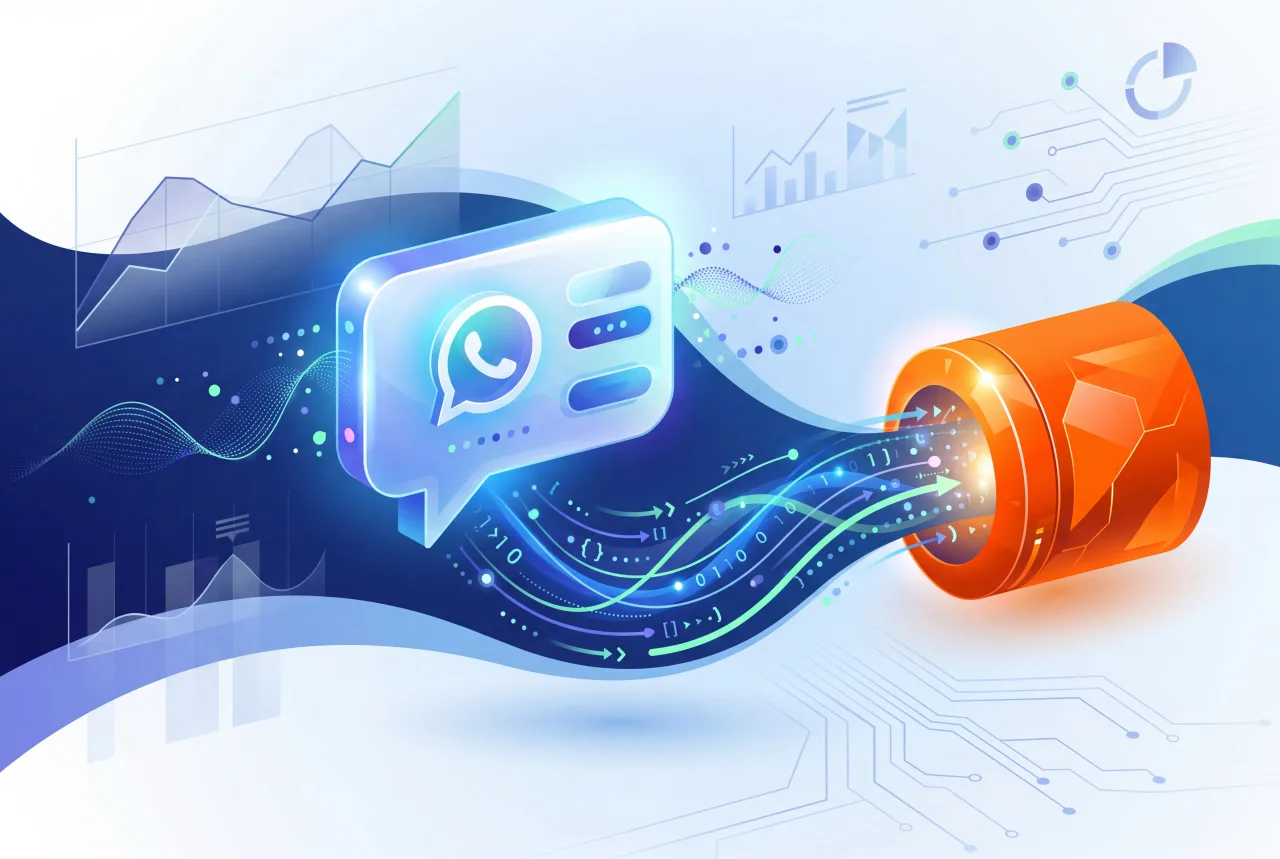 Featured image for WhatsApp Interactive Message Button Analytics: AWS Kinesis Data Firehose Setup